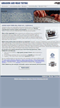 Mobile Screenshot of abrasiontesting.com